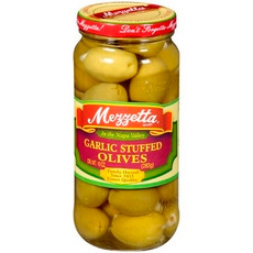 Mezzetta Garlic Stuffed Olives (6x7.5Oz)