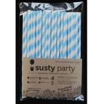 Susty Party Blue Straw (8x50 CT)
