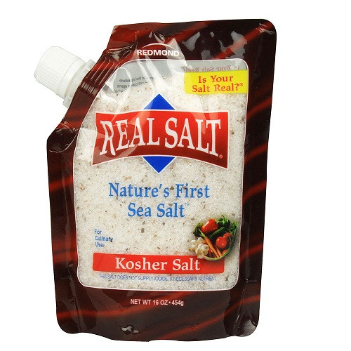 Real Salt Kosher Sea Salt (6x16 Oz)