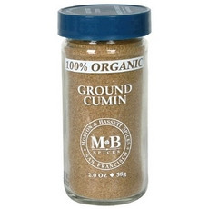 Morton & Bassett Organic Ground Cumin (3x2Oz)