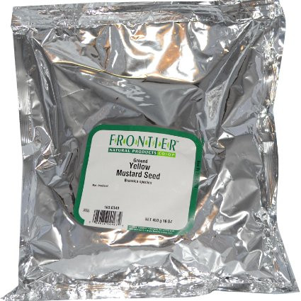 Frontier Herb Ground Yellow Mustard Seed (1x1lb)