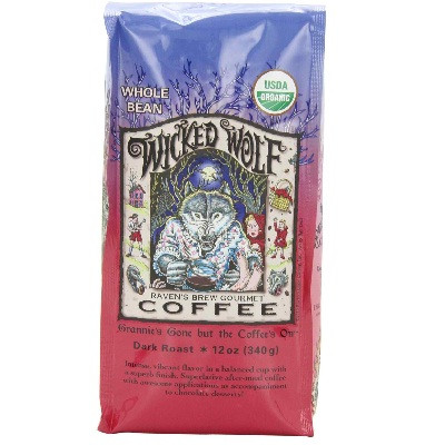 Raven's Brew Coffee Wckd WoLeaf Blend Bn (6x12OZ )