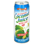 Amy & Brian Coconut Juice With Lime (12x17.5 Oz)
