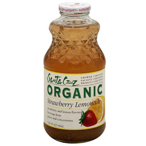 Santa Cruz Organics Straw Lemonade (12x32OZ )