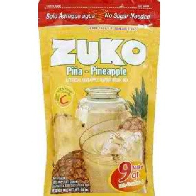 Zuko Pineapple Drink Mix (12x14.1OZ )