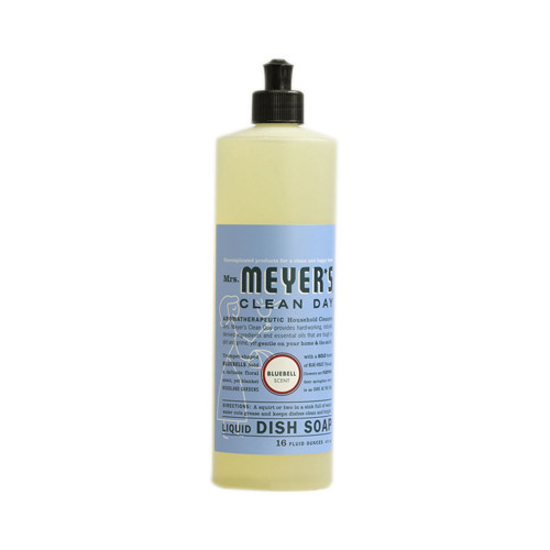 Mrs. Meyers Bluebell Liquid Dishwashing Soap (1x16 Oz)