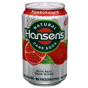Hansen's Pomegranate Diet Soda (4x6Pack )