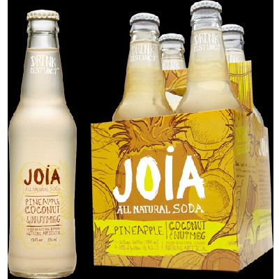 Joia All Natural Soda Pineap Coconut Nmg Sda (6x4Pack )