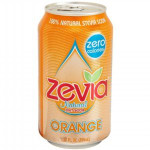 Zevia Natural Orange Diet Soda (4x6x12 Oz)