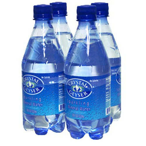 Crystal Geyser Mineral Water Plain (6x4Pack )