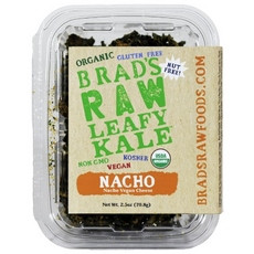 Brad's Raw Leafy Kale, Natural Nacho (12x2.5Oz)