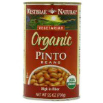 Westbrae Foods Pinto Beans (12x25 Oz)