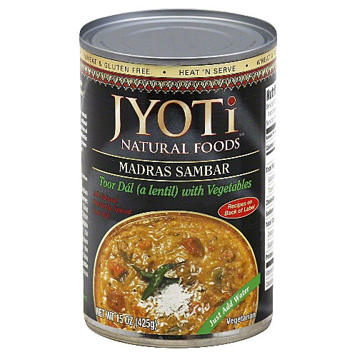 Jyoti Madras Sambar Lentils & vegetables (12x15 Oz)