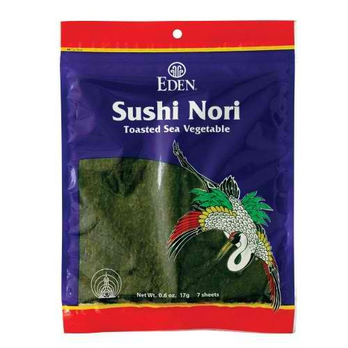 Eden Foods Sushi Nori Toasted (6x.6 Oz)