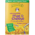 Annie's Homegrown Microwavable Wisconsin Macaroni & Cheese (6x10.7 Oz)