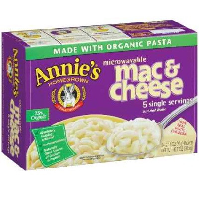 Annie's Homegrown Microwavable Macaroni & Cheese (6x10.7 Oz)