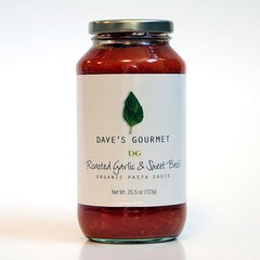 Dave's Gourmet Roasted Garlic & Sweet Basil (6x25.5 Oz)