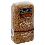 De Lallo Elbows Whole Wheat Pasta #52 (8x1 LB)