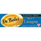 DeBoles Rice No Boil Lasagna (6x10 Oz)