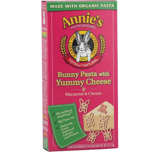 Annie's Homegrown Bunny Shape & Yummy Cheese (12x6 Oz)