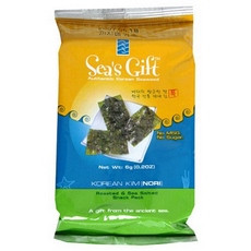 Sea's Gift Korean Seaweed Kim Nori, Roasted & Sea Salted (24x0.17Oz)