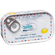 Bela Lightly Smoked Sardine Lemon Flavored Extra Virgin Olive Oil (12x4.25 Oz )