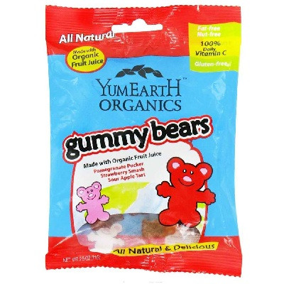 Yummy Earth Gummy Bears (12x2.5OZ )
