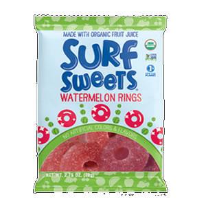 Surf Sweets Watermelon Rings (12x2.75OZ )