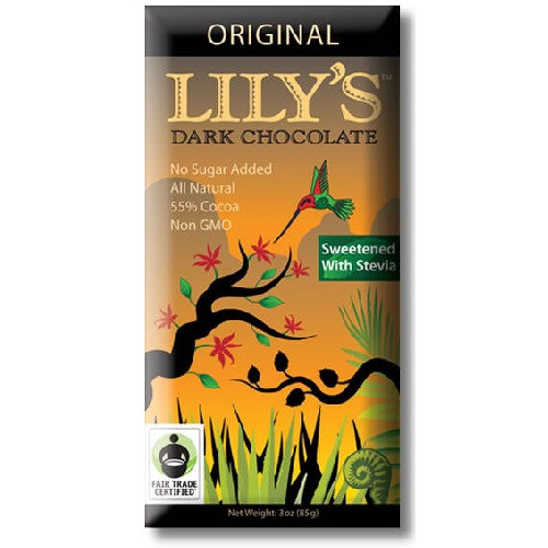 Lily's Original Dark Chocolate (12x3 Oz)