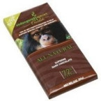 Endangered Species Smooth Dark Chocolate Bar Chimpanzee (12x3 Oz)