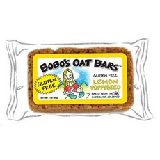 Bobo's Oat Bars Gluten Free All Natural Bar Lemon Poppyseed (12x3Oz)