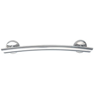 Grab Bar 16" Arched Contemporary Style with Rubber Grips
