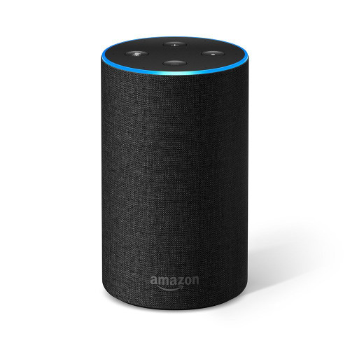 Amazon Echo (2nd Generation) Smart Speaker w/ Alexa - Charcoal Fabric -  BestLivingTech.com