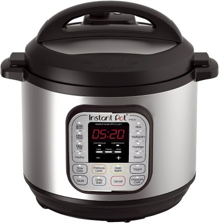 Crock Pot 8 Qt 8-in-1 Multi-use Express Crock Programmable Slow Cooker,  Pressure Cooker, Saute, and Steamer, Stainless Steel 