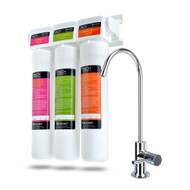 Brondell Coral Three-Stage - Under Sink Carbon Block Water Filtration System