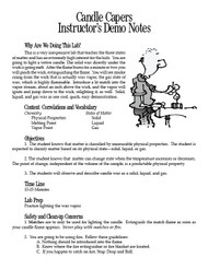 Candle Capers PDF