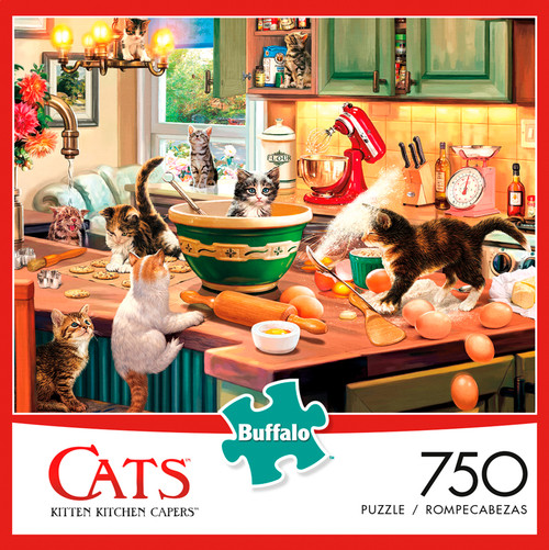 Cats Kitten Kitchen Capers 750 Piece 