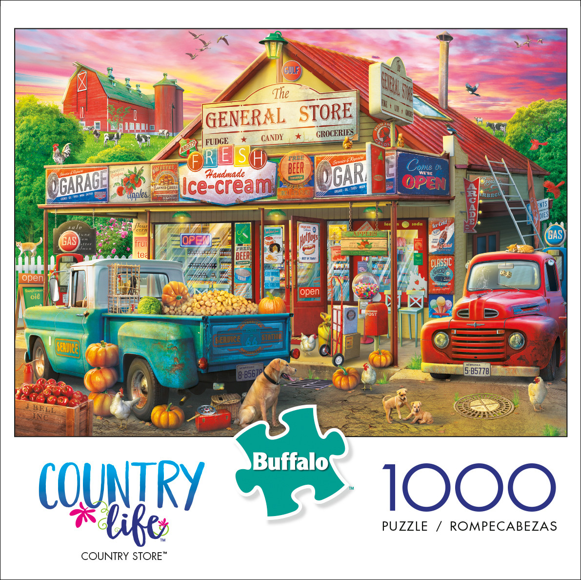 Country Life Country Store 1000 Piece Jigsaw Puzzle - Buffalo Games