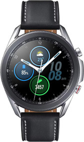 Samsung Galaxy Watch3 SM-R845 LTE 45mm Cellular Smartwatch HRM SS Silver (B)