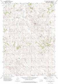7.5' Topo Map of the Bear Creek School, MT Quadrangle