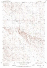 7.5' Topo Map of the Elkhorn Creek SW, MT Quadrangle