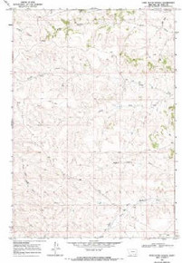 7.5' Topo Map of the Pine Butte School, MT Quadrangle