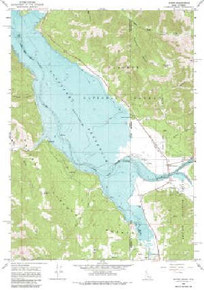 7.5' Topo Map of the Alpine, WY Quadrangle