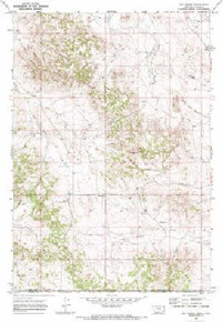 7.5' Topo Map of the Bay Horse, MT Quadrangle