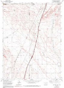 7.5' Topo Map of the Carr West, CO Quadrangle
