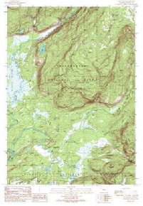 7.5' Topo Map of the Cave Falls, WY Quadrangle