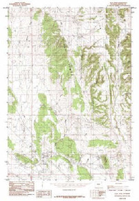 7.5' Topo Map of the Clay Spur, WY Quadrangle