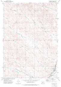 7.5' Topo Map of the Clearmont, WY Quadrangle