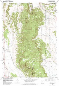 7.5' Topo Map of the Clifton, WY Quadrangle