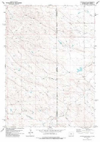 7.5' Topo Map of the Coffee Flats, WY Quadrangle